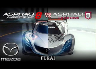 Mazda Furai Asphalt 8 Vs Asphalt 9