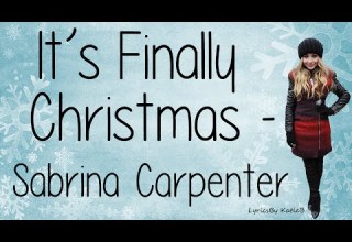 It S Finally Christmas With Lyrics Sabrina Carpenter