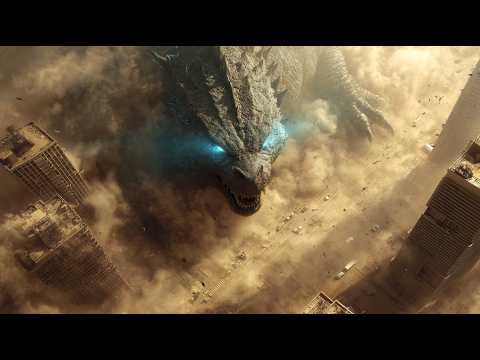 فيلم أكشن مثير غودزيلا المنفلت يشعل نهاية العالم والمرتزقة يواجهون قطيع الوحوش