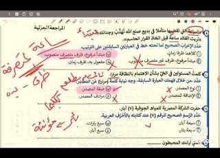 Final Review Of Al Burhan Book For 12th Grade 2024 Unit 4 Grammar