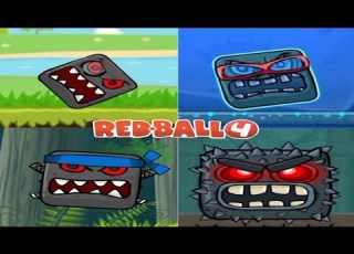  Red Ball 4 Mobile All Bosses Cutscenes No Damage