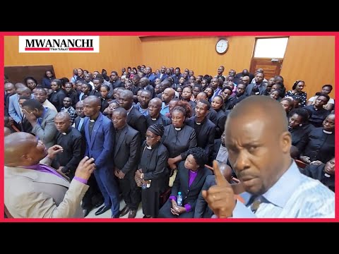 500 Bischöfe Der Gwajima Kirche Werden Vor Gericht Kämpfen