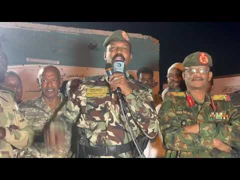 أهالي جبل اولياء وطيبة الحسناب مع القائد ابوعاقلة كيكل