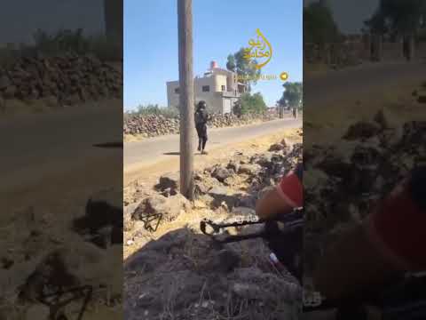 من اشتباكات قرية المزرعه بريف السويداء السويداء العشائر البدو