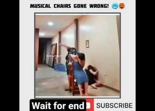 Musical Chairs Gone Wrong Ytviral Ytshorts Fat Girl Musical Chair