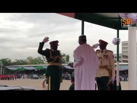 WATCH How President Muhammadu Buhari Was Inaugurated For A Second Term In Office