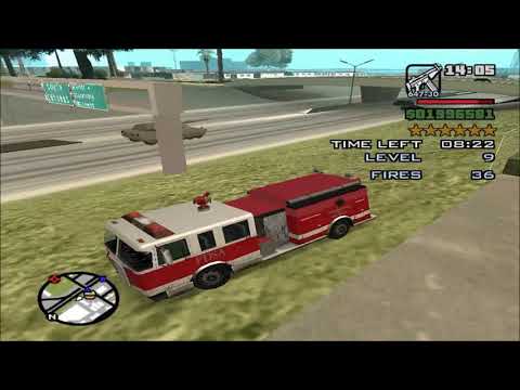 GTA San Andreas 6 Star Wanted Level Playthrough Part 115