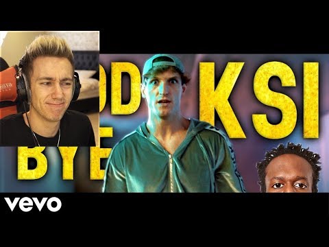 MINIMINTER REACTS TO LOGAN PAUL GOODBYE KSI DISS TRACK