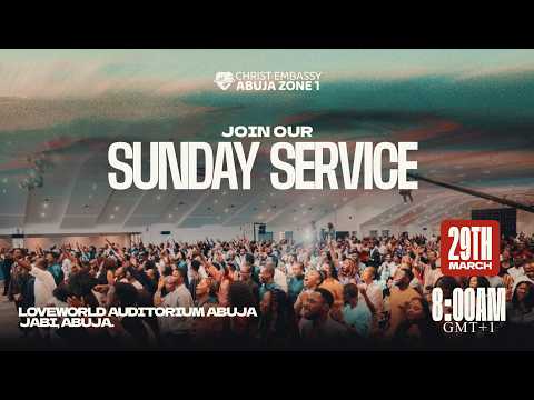 SUNDAY SERVICE 29TH MARCH 2026