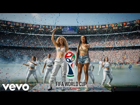 Shakira Rihanna One World One Heart FIFA World Cup 2026 Official
