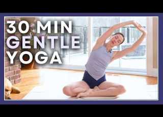  30 Min Gentle Yoga For Flexibility Stress Reduction
