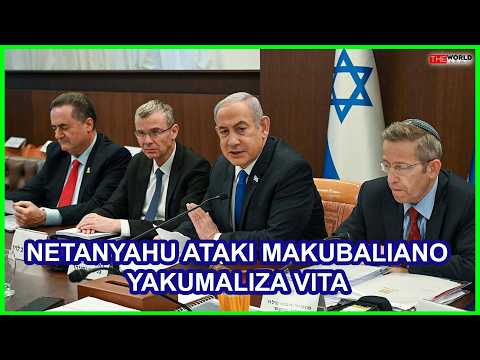 RIPOTI NETANYAHU HAYUPO TAYARI KUMALIZA VITA DHIDI YA IRAN HADI ASHINDE