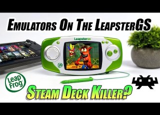  We Hacked A Leap Frog Learning Hand Held To Run Emulators And Overclocked It
