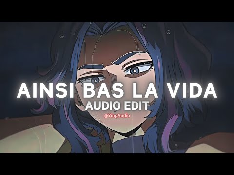 Ainsi Bas La Vida Indila Edit Audio