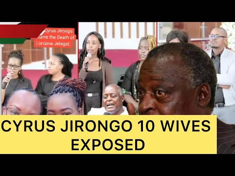 Shocking Meet JIRONGO S 10 Wives LIVING TOGETHER WITH MORE THAN 20 CHILDREN