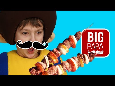 Кукутики отдыхают 28 мая шашлычки Weekend веселое видео для детей малышей Big Papa Studio