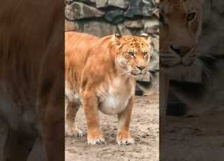 بزرگترین گربه سان جهان لایگر یا شیببر لایگر شیببر گربه سانان شورت حیوانات دورگه Liger