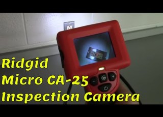 Ridgid Micro CA 25 Inspection Camera Initial Review By GettinJunkDone