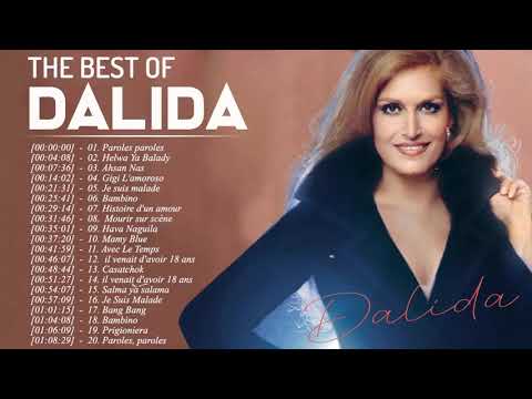 DALIDA Greatest Hits DALIDA Best Hits DALIDA Full Album 2021