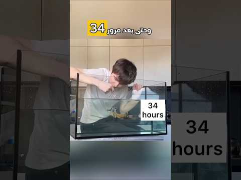 تحدي شرب 100 لتر من الماء بشعرة واحدة فقط Shorts