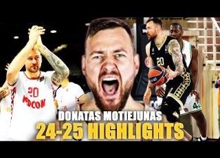  Donatas Motiejunas HIGHLIGHTS 24 25 SEASON Welcome To Crvena Zvezda