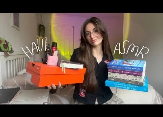ASMR Haul Like We Re On FaceTime Clothes Books Makeup Skincare
