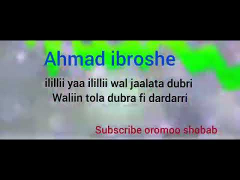 Ahmad Ibroshe Ilillii Yaa Ilillii