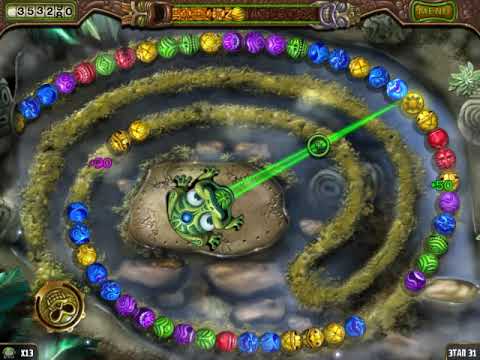 Zuma S Revenge RUS Level 31 Swamp Spin
