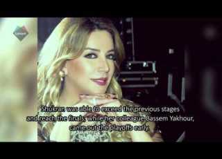 Shukran Mortaja In The Final Episode Of The Arabic Version Of Celebrity Duets