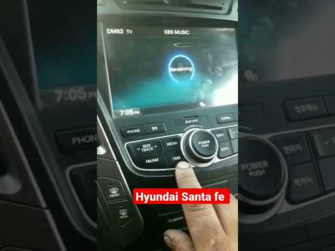 طريقة ربط الهاتف هونداي سنتافي Bm