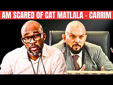 Suleiman Carrim Says He Is Scared Of Cat Matlala Madlanga Commission Suleiman Carrim Says He Is Scared Of Cat Matlala Madlanga Commission