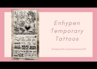  Enhypen Temporary Tattoos By Just Nanen Stuff