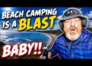 BEACH CAMPING IS A BLAST BABY Wild Camping UK