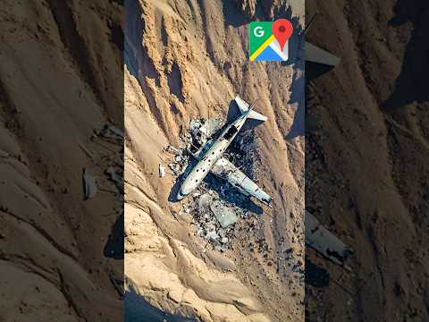 I Found A Plane Crash On Google Maps