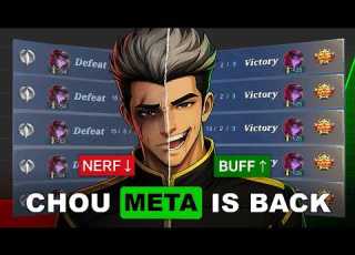  I ABUSED THIS NEWLY BUFFED CHOU WITH MY NEW ONE SHOT BUILD AND BROKE THE RANK SYSTEM MLBB
