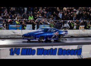 Ride IN CAR With Jimmy Taylor As He Resets The 1 4 Mile World Record