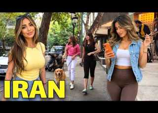 TEHRAN Super Luxury Street The Real IRAN In A Rich Part Of The Capital