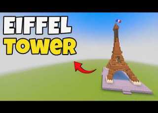 Minecraft Easiest Eiffel Tower Build Tutorial
