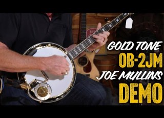  عرض تجريبي لنموذج بانجو OB 2 Joe Mullins ذو اللون الذهبي