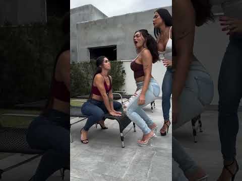 Lesbian Kissing Sloppy Shorts