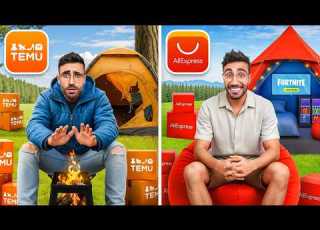 אתגר הישרדות קמפינג של אלי אקספרס VS טמו