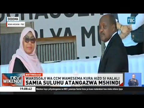 Samia Suluhu Atangazwa Mshindi Wa Uchaguzi Wa Tanzania