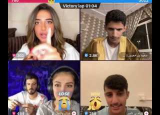  سعود بن خميس مع تالا جولة رباعية مع غسان و و بسام بن ناصر تالا تنعجب بصوته فقرة المحكمة