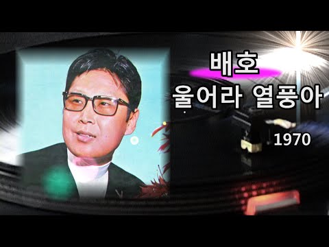 배호 울어라 열풍아 1970 원곡 이미자 1965