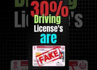  30 Indian S Have Fake Driving Licence Shorts Scam Rto Nitingadkari Drivinglicence
