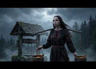  GALYA CARRIES WATER Mystical Dark Folk Version Ukrainian Folk Song Lab Cover