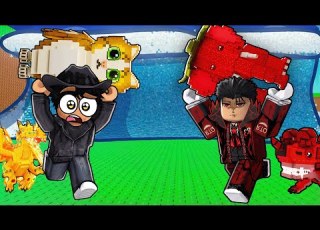انقذت اندر البرين روت من التسونامي مع لوف Roblox Escape Tsunami For Brainrots