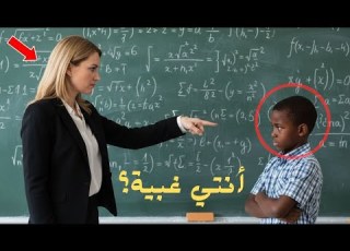 المعلمة أجبرت الطالب على حل معادلة معقدة لتسخر منه لكنها لم تدرك أنها أمام عبقري حقيقي