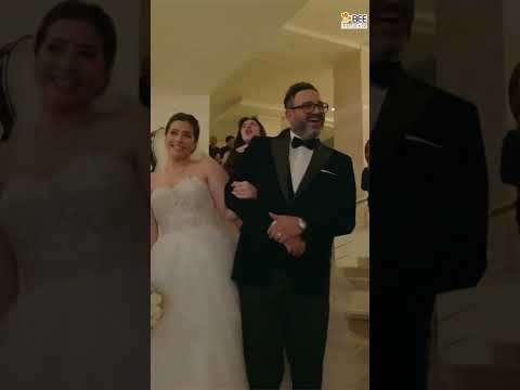 تخيلي لو بالصدفة لقيتي جوزك في زفة جنب عروسة بابا جه