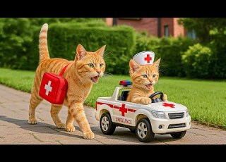  Mama Cat Falls Sick Kitten Becomes Little Doctor To Help Her Back To Health Healing Story